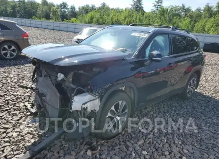 Toyota Highlander 2021 2021 vin 5TDGBRCH5MS537402 from auto auction Copart