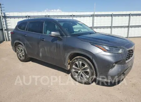 TOYOTA HIGHLANDER 2021 vin 5TDGZRAH3MS516336 from auto auction Copart