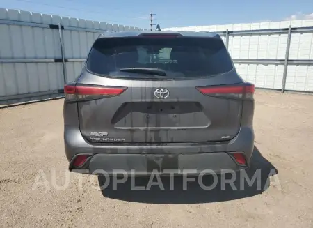 TOYOTA HIGHLANDER 2021 vin 5TDGZRAH3MS516336 from auto auction Copart