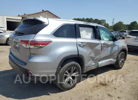 TOYOTA HIGHLANDER 2016 vin 5TDKKRFH7GS504234 from auto auction Copart