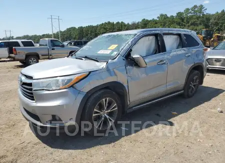 Toyota Highlander 2016 2016 vin 5TDKKRFH7GS504234 from auto auction Copart