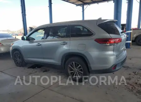 TOYOTA HIGHLANDER 2019 vin 5TDKZRFH2KS557508 from auto auction Copart