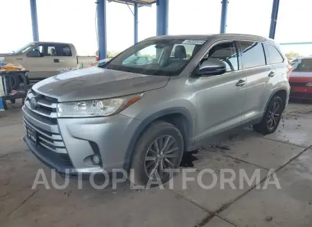 Toyota Highlander 2019 2019 vin 5TDKZRFH2KS557508 from auto auction Copart