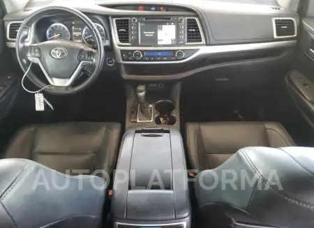 TOYOTA HIGHLANDER 2019 vin 5TDKZRFH2KS557508 from auto auction Copart