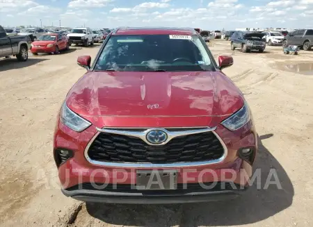 TOYOTA HIGHLANDER 2020 vin 5TDXBRCH3LS014295 from auto auction Copart