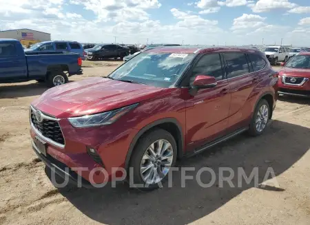 Toyota Highlander 2020 2020 vin 5TDXBRCH3LS014295 from auto auction Copart