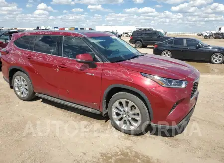 TOYOTA HIGHLANDER 2020 vin 5TDXBRCH3LS014295 from auto auction Copart