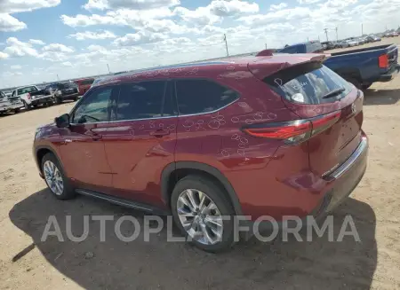 TOYOTA HIGHLANDER 2020 vin 5TDXBRCH3LS014295 from auto auction Copart