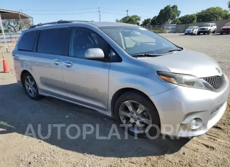 TOYOTA SIENNA SPO 2015 vin 5TDXK3DC9FS556327 from auto auction Copart