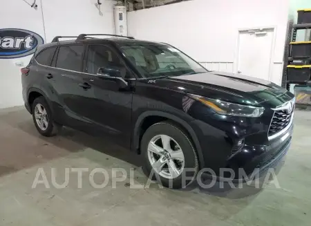 TOYOTA HIGHLANDER 2021 vin 5TDZZRAH3MS044843 from auto auction Copart