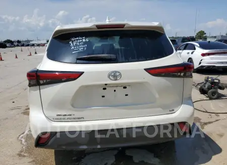 TOYOTA HIGHLANDER 2021 vin 5TDZZRAH4MS074630 from auto auction Copart