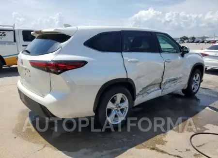 TOYOTA HIGHLANDER 2021 vin 5TDZZRAH4MS074630 from auto auction Copart