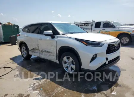 TOYOTA HIGHLANDER 2021 vin 5TDZZRAH4MS074630 from auto auction Copart