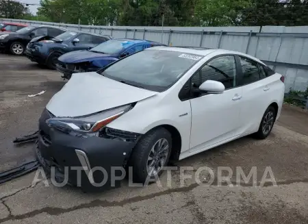 Toyota Prius 2022 2022 vin JTDKAMFU7N3175486 from auto auction Copart