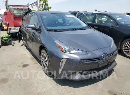 TOYOTA PRIUS LE 2020 vin JTDL9RFU5L3013718 from auto auction Copart