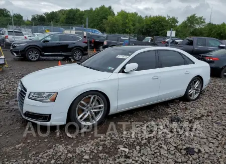 Audi A8 Quattro 2015 2015 vin WAU3GAFD0FN029161 from auto auction Copart