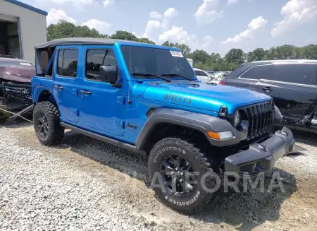 JEEP WRANGLER U 2022 vin 1C4HJXDN7NW130246 from auto auction Copart