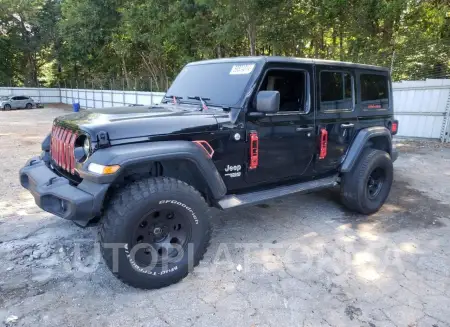 Jeep Wrangler 2020 2020 vin 1C4HJXDNXLW212839 from auto auction Copart