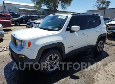 Jeep Renegade 2016 2016 vin ZACCJBDT9GPC64090 from auto auction Copart