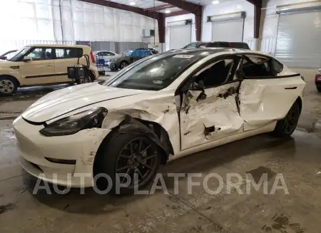 Tesla Model 3 2022 2022 vin 5YJ3E1EB4NF120035 from auto auction Copart