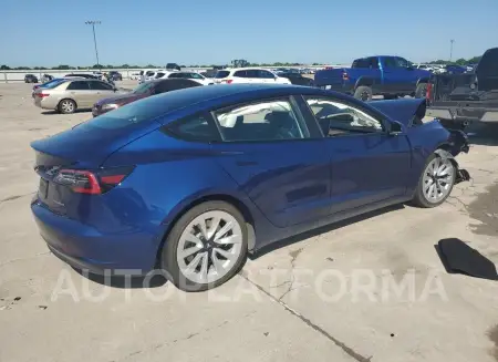 TESLA MODEL 3 2022 vin 5YJ3E1EB4NF191719 from auto auction Copart