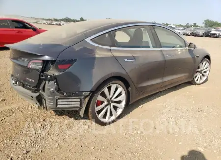 TESLA MODEL 3 2018 vin 5YJ3E1EBXJF083177 from auto auction Copart