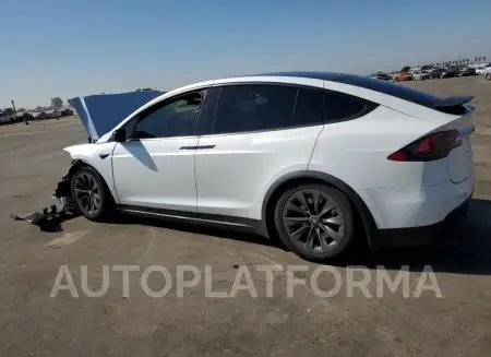 TESLA MODEL X 2020 vin 5YJXCAE2XLF260854 from auto auction Copart