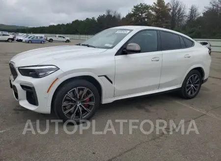 BMW X6 M50I 2022 vin 5UXCY8C08N9J38886 from auto auction Copart