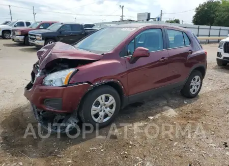 CHEVROLET TRAX LS 2016 vin 3GNCJKSB9GL248496 from auto auction Copart