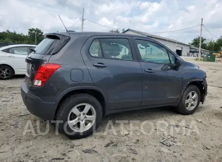 CHEVROLET TRAX LS 2016 vin 3GNCJNSB8GL218701 from auto auction Copart