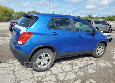 CHEVROLET TRAX LS 2015 vin KL7CJKSB2FB130649 from auto auction Copart