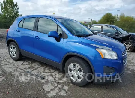 CHEVROLET TRAX LS 2015 vin KL7CJKSB2FB130649 from auto auction Copart