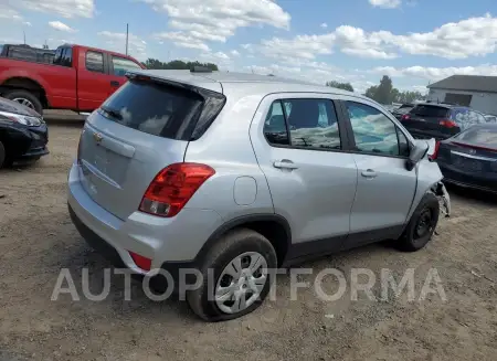 CHEVROLET TRAX LS 2017 vin KL7CJKSB9HB104813 from auto auction Copart