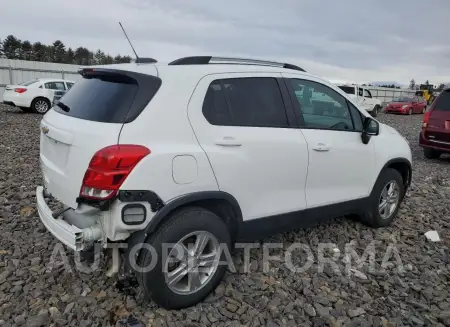 CHEVROLET TRAX 1LT 2022 vin KL7CJPSM2NB558749 from auto auction Copart