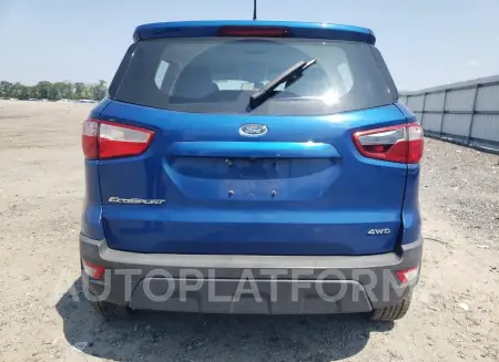 FORD ECOSPORT S 2018 vin MAJ6P1SL6JC163955 from auto auction Copart