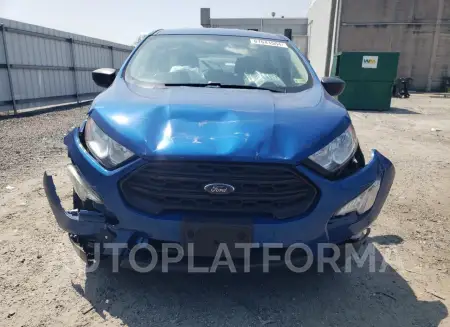 FORD ECOSPORT S 2018 vin MAJ6P1SL6JC163955 from auto auction Copart