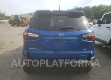 FORD ECOSPORT S 2019 vin MAJ6S3JL9KC293659 from auto auction Copart