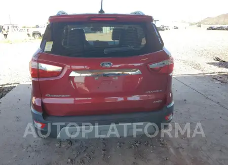 FORD ECOSPORT T 2019 vin MAJ6S3KL4KC309524 from auto auction Copart