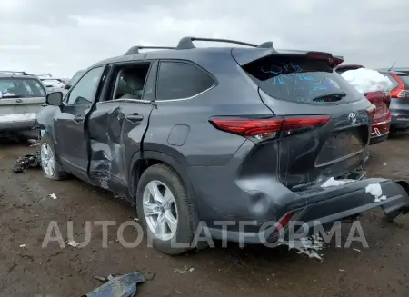 TOYOTA HIGHLANDER 2022 vin 5TDBZRBH2NS256327 from auto auction Copart