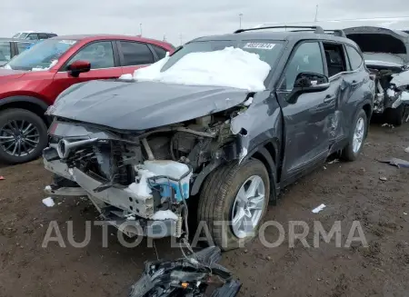 Toyota Highlander 2022 2022 vin 5TDBZRBH2NS256327 from auto auction Copart