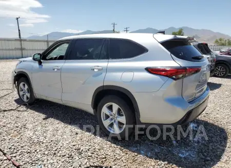 TOYOTA HIGHLANDER 2022 vin 5TDBZRBH3NS566616 from auto auction Copart