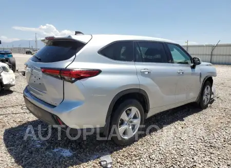 TOYOTA HIGHLANDER 2022 vin 5TDBZRBH3NS566616 from auto auction Copart