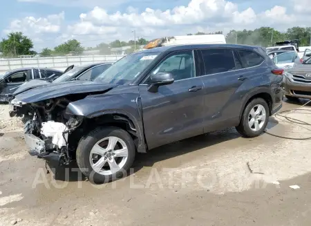 Toyota Highlander 2020 2020 vin 5TDCZRAH2LS003477 from auto auction Copart