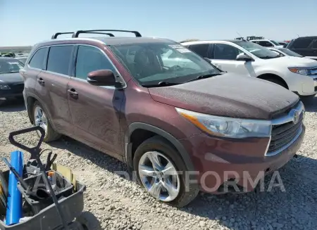 TOYOTA HIGHLANDER 2016 vin 5TDDKRFH9GS225201 from auto auction Copart