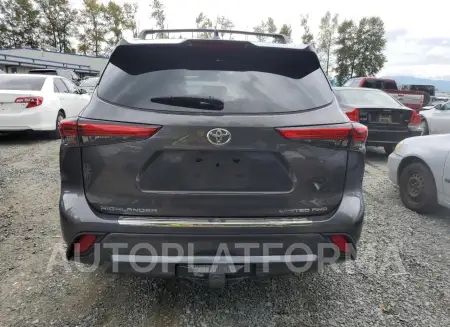 TOYOTA HIGHLANDER 2022 vin 5TDDZRBHXNS204596 from auto auction Copart