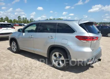 TOYOTA HIGHLANDER 2019 vin 5TDDZRFH2KS929650 from auto auction Copart