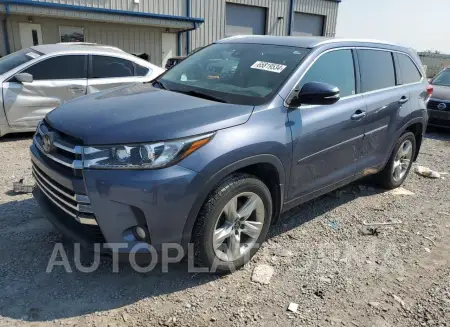 TOYOTA HIGHLANDER 2018 vin 5TDDZRFH7JS868875 from auto auction Copart