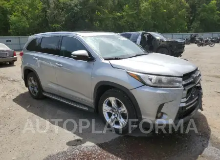 TOYOTA HIGHLANDER 2017 vin 5TDDZRFH9HS413052 from auto auction Copart