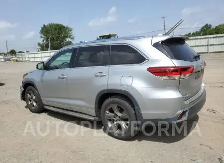 TOYOTA HIGHLANDER 2017 vin 5TDDZRFH9HS413052 from auto auction Copart