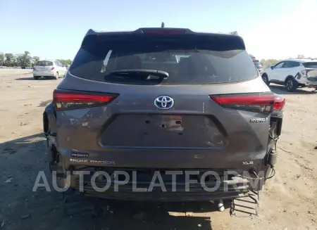 TOYOTA HIGHLANDER 2021 vin 5TDGBRCH5MS525590 from auto auction Copart